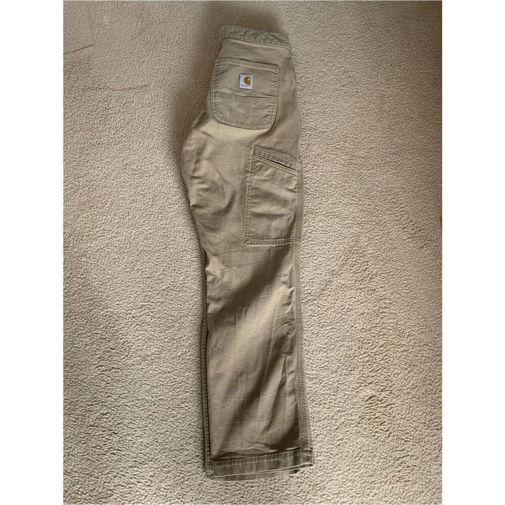 Carhartt Men's Tan Work Chinos with Utility Pockets